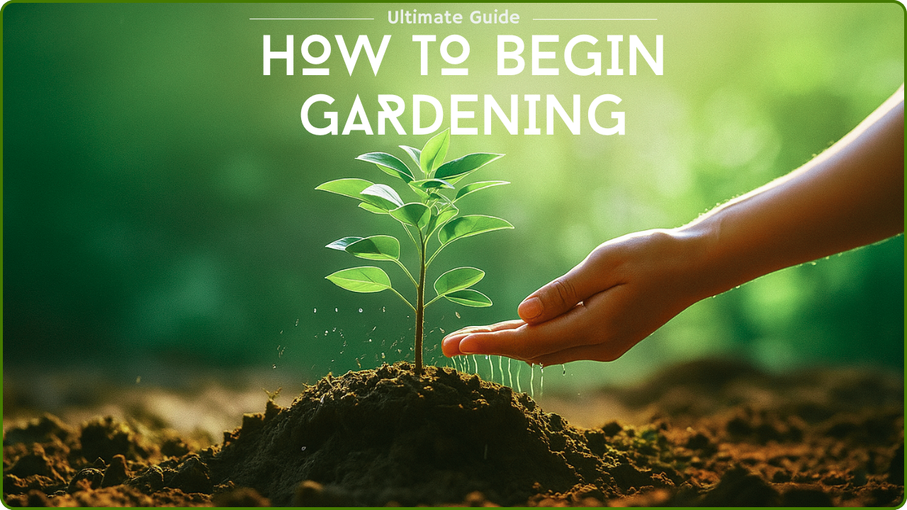 How to Begin Gardening