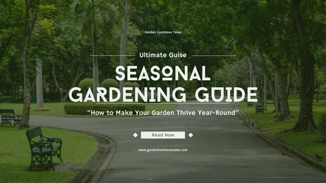 Ultimate Seasonal Gardening Guide: How to Make Your Garden Thrive Year-Round
