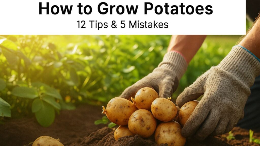 How to Grow Potatoes: 12 Ultimate Tips & 5 Mistakes to Avoid